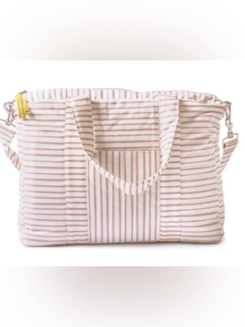 New Pehr diaper bag pink stripes